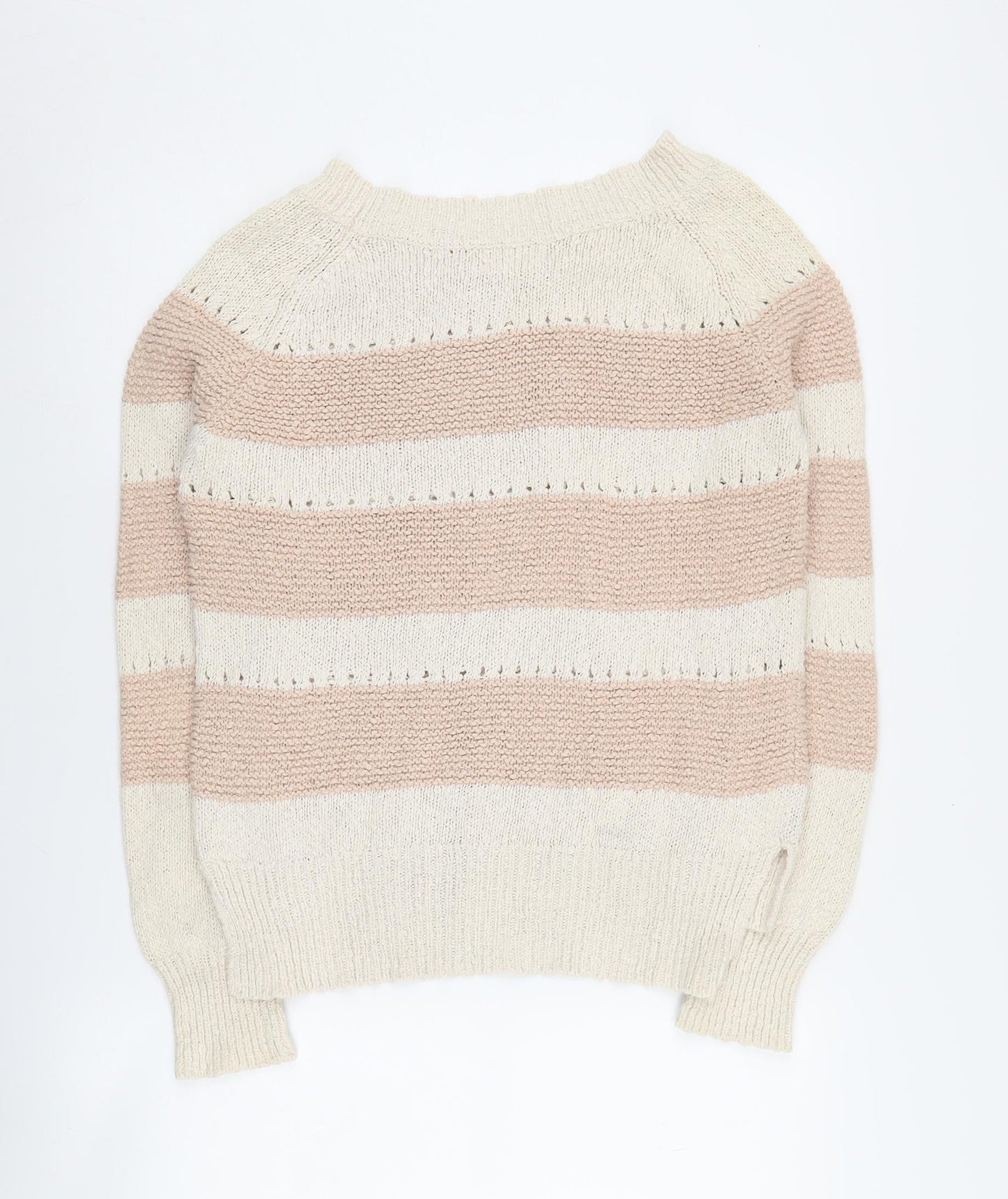 Womens UK Size 12 NEXT Beige Pullover Jumper