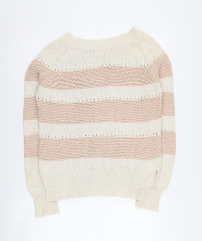 Womens UK Size 12 NEXT Beige Pullover Jumper