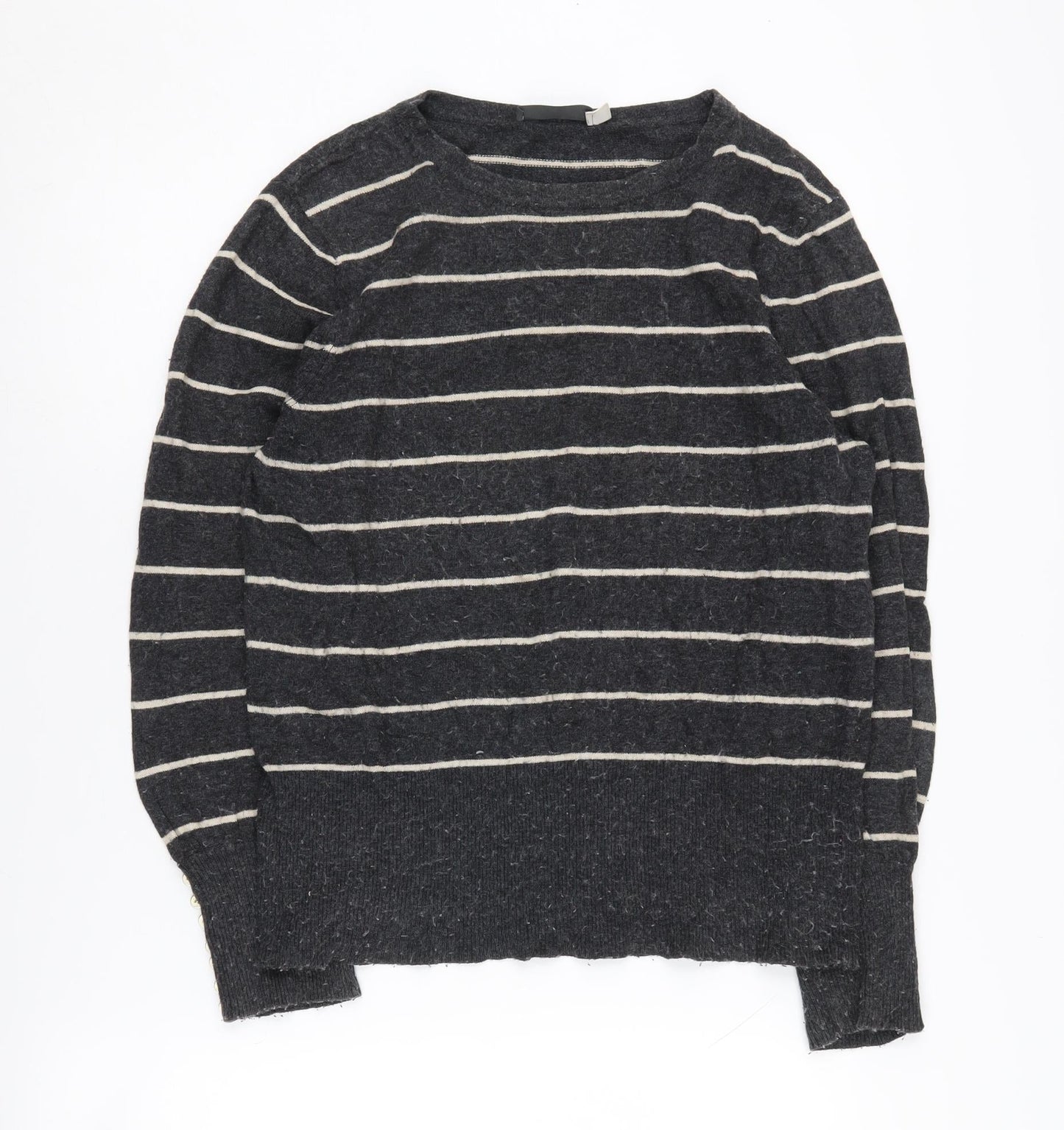 Womens UK Size M Mint Velvet Grey  Jumper