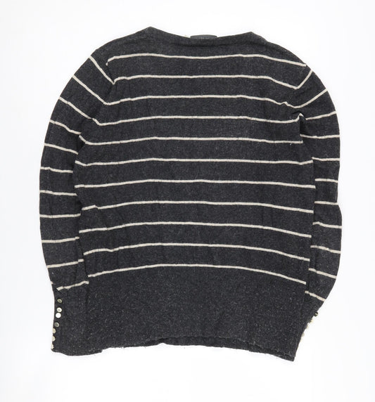 Womens UK Size M Mint Velvet Grey  Jumper
