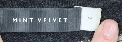 Womens UK Size M Mint Velvet Grey  Jumper