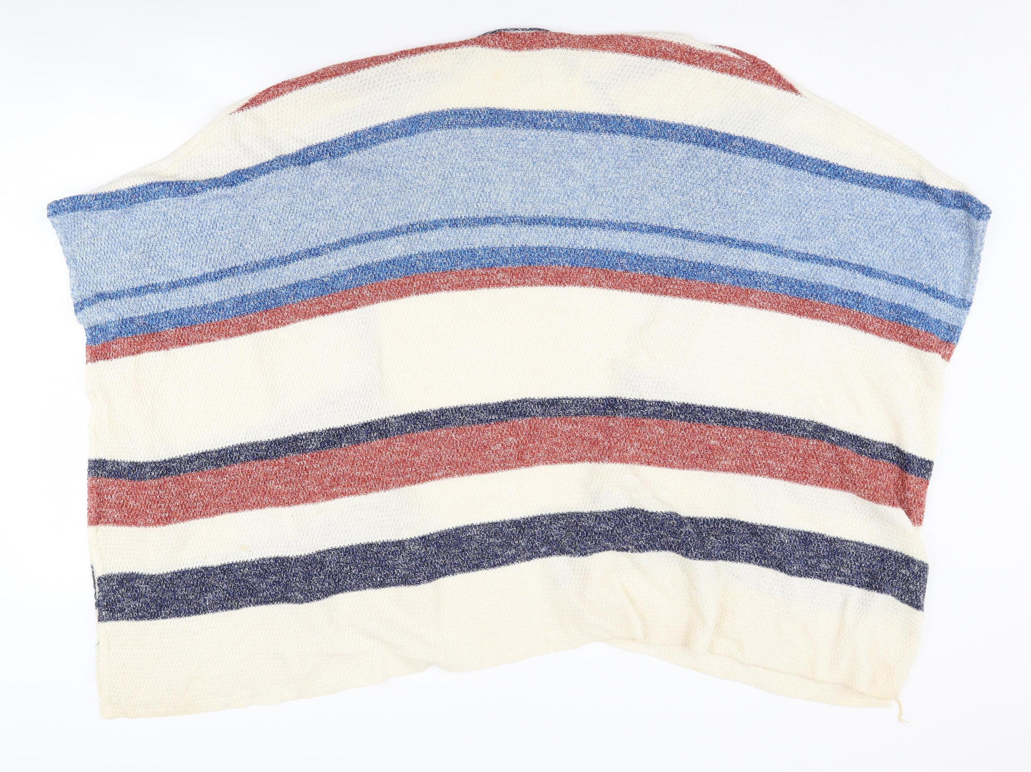 Womens UK Size M Stradivarius Multicoloured Cape Jumper