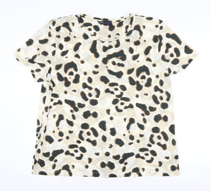 Womens UK Size 16 Marks and Spencer Beige  T-Shirt