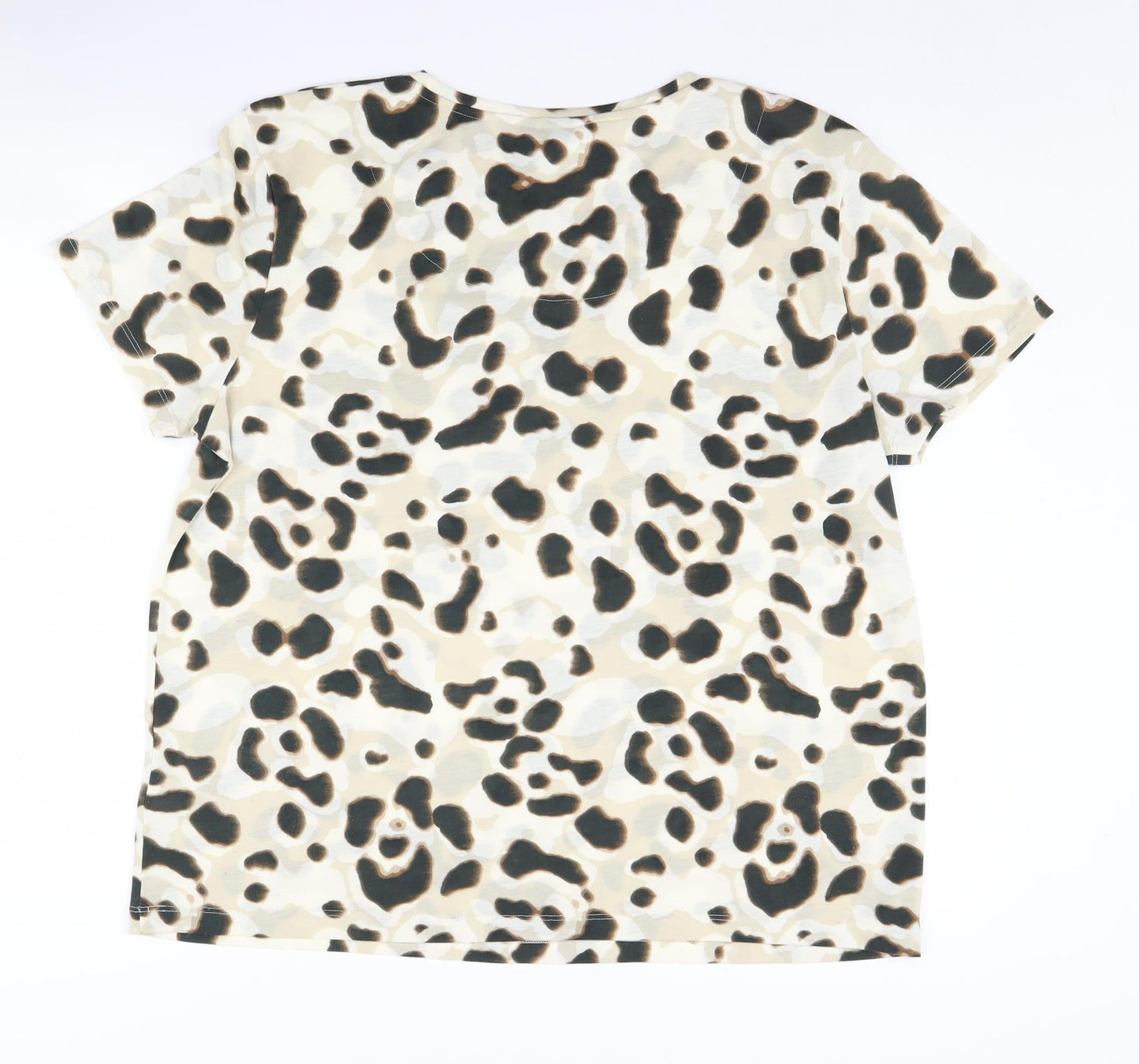 Womens UK Size 16 Marks and Spencer Beige  T-Shirt