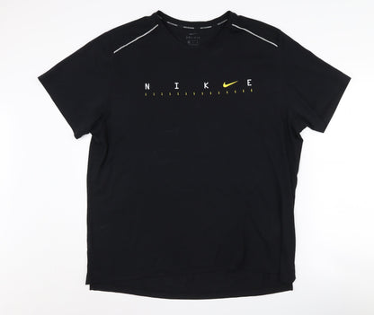 Nike Women's Black Dri-Fit T-Shirt XL