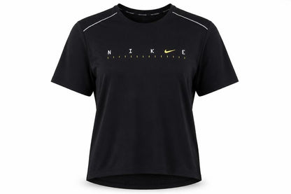 Womens UK Size XL Nike Black Running & Jogging T-Shirt