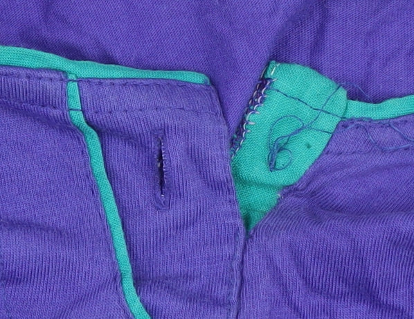 Unisex Adults UK Size 12 adidas Purple  T-Shirt