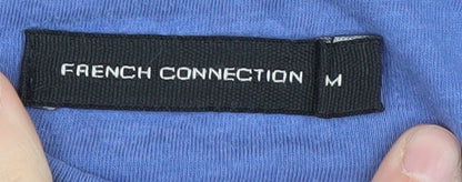 Mens UK Size M French Connection Blue  T-Shirt