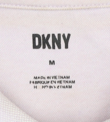 DKNY Men's Purple Polo Shirt, Medium, Short Sleeve