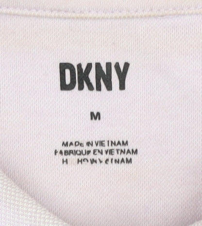 DKNY Men's Purple Polo Shirt, Medium, Short Sleeve