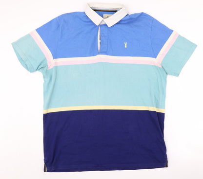 Next Men's Multicoloured XL Polo Shirt