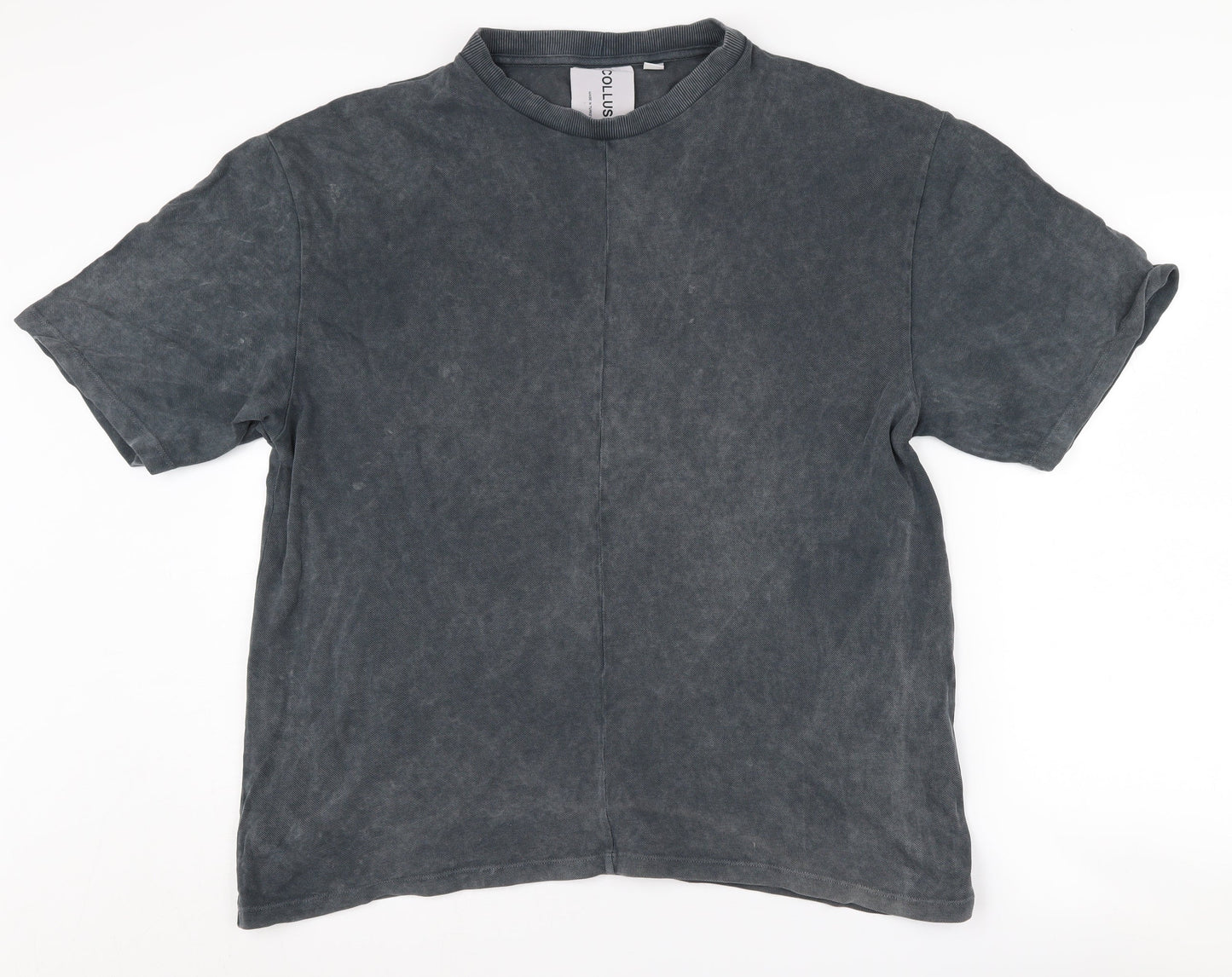 Mens UK Size M COLLUSION Black  T-Shirt