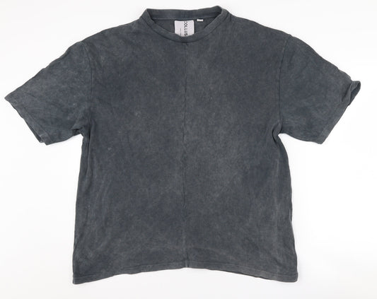 Mens UK Size M COLLUSION Black  T-Shirt