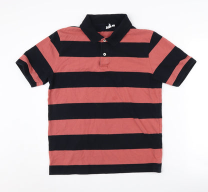 John Lewis Polo Multicoloured Striped Men's M