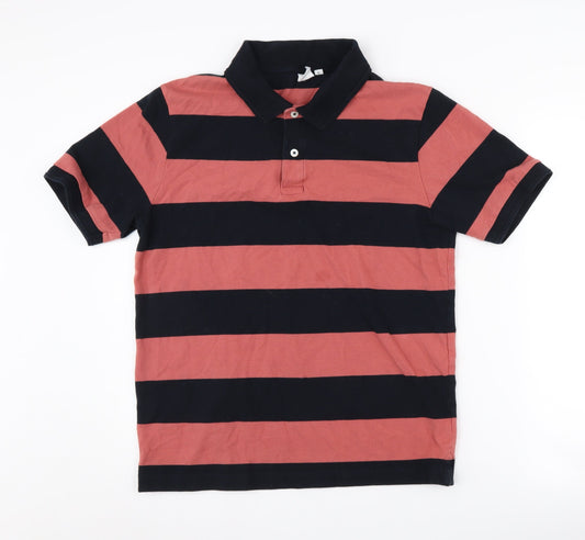 John Lewis Polo Multicoloured Striped Men's M