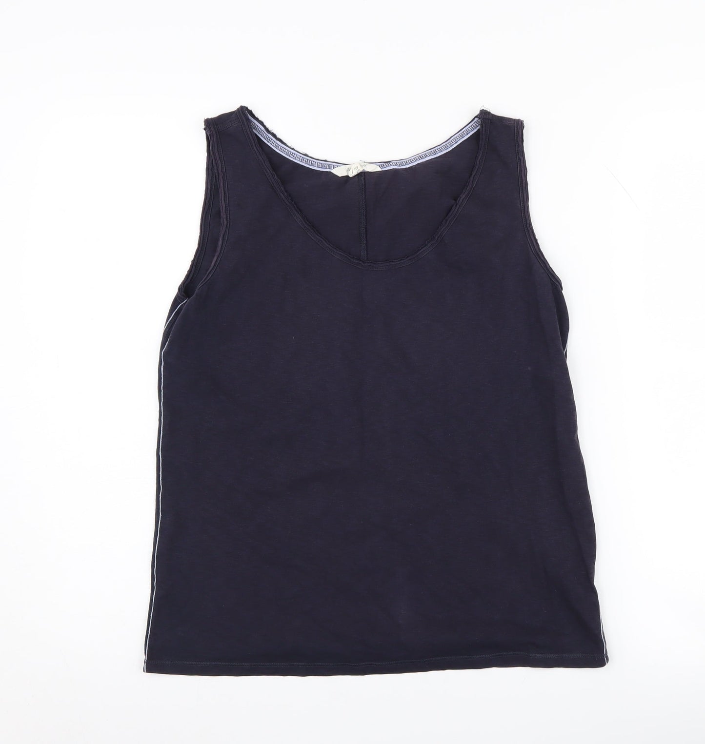 Womens UK Size 10 White Stuff Black  Tank