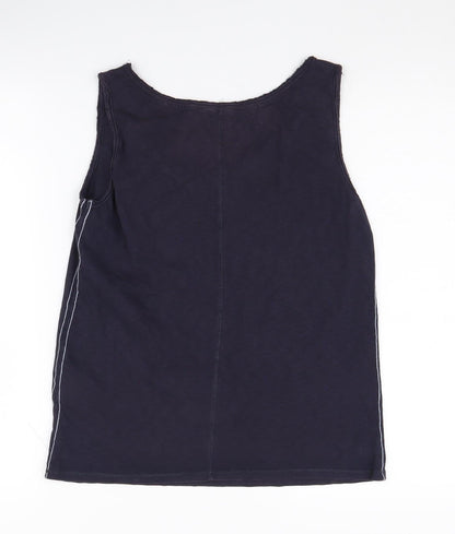 Womens UK Size 10 White Stuff Black  Tank