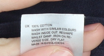 Womens UK Size 10 White Stuff Black  Tank