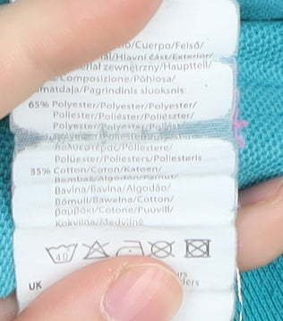 Slazenger Men's 2XL Blue Polo Shirt Short Sleeve