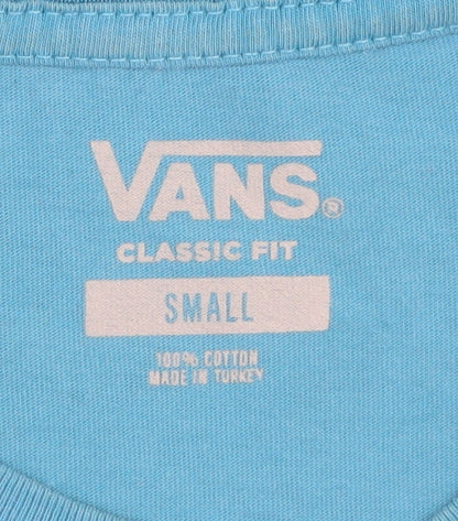 Vans Men's Blue Small Classic Fit T-Shirt