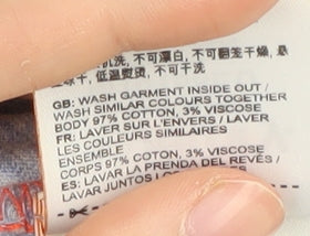 Superdry Men's Blue T-Shirt L Jersey Crew Neck