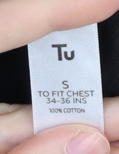 Tu Coca-Cola Black Men's S Retro Graphic T-Shirt