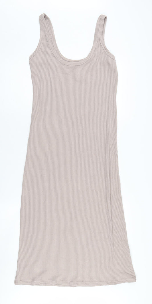 John Lewis Women’s Beige Knit Tank Dress M