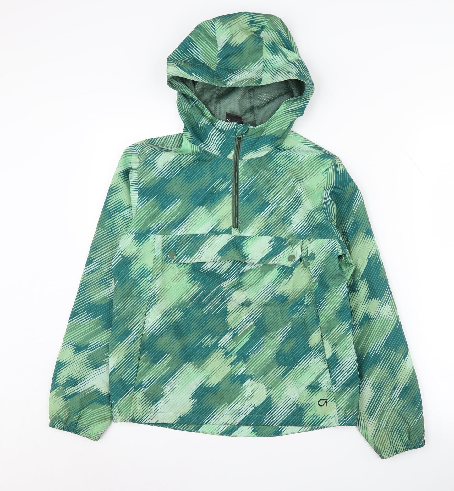 GapFit Boys Green Anorak Jacket 12-13 Years