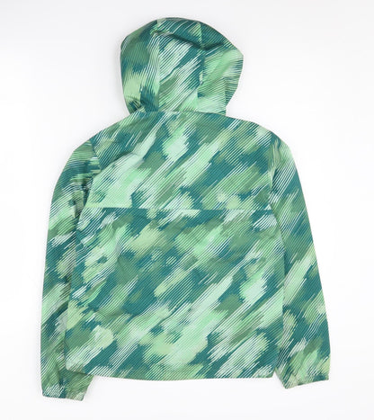 GapFit Boys Green Anorak Jacket 12-13 Years