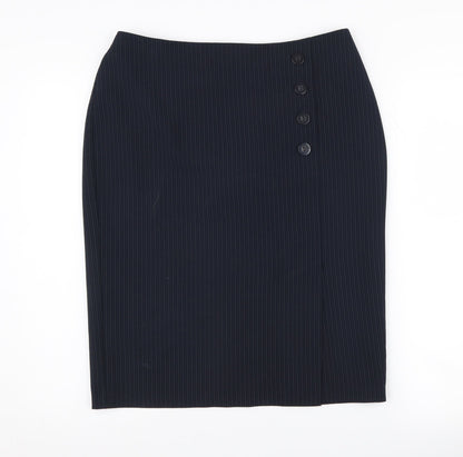 Marks and Spencer Women's Black Pencil Skirt, Size 12