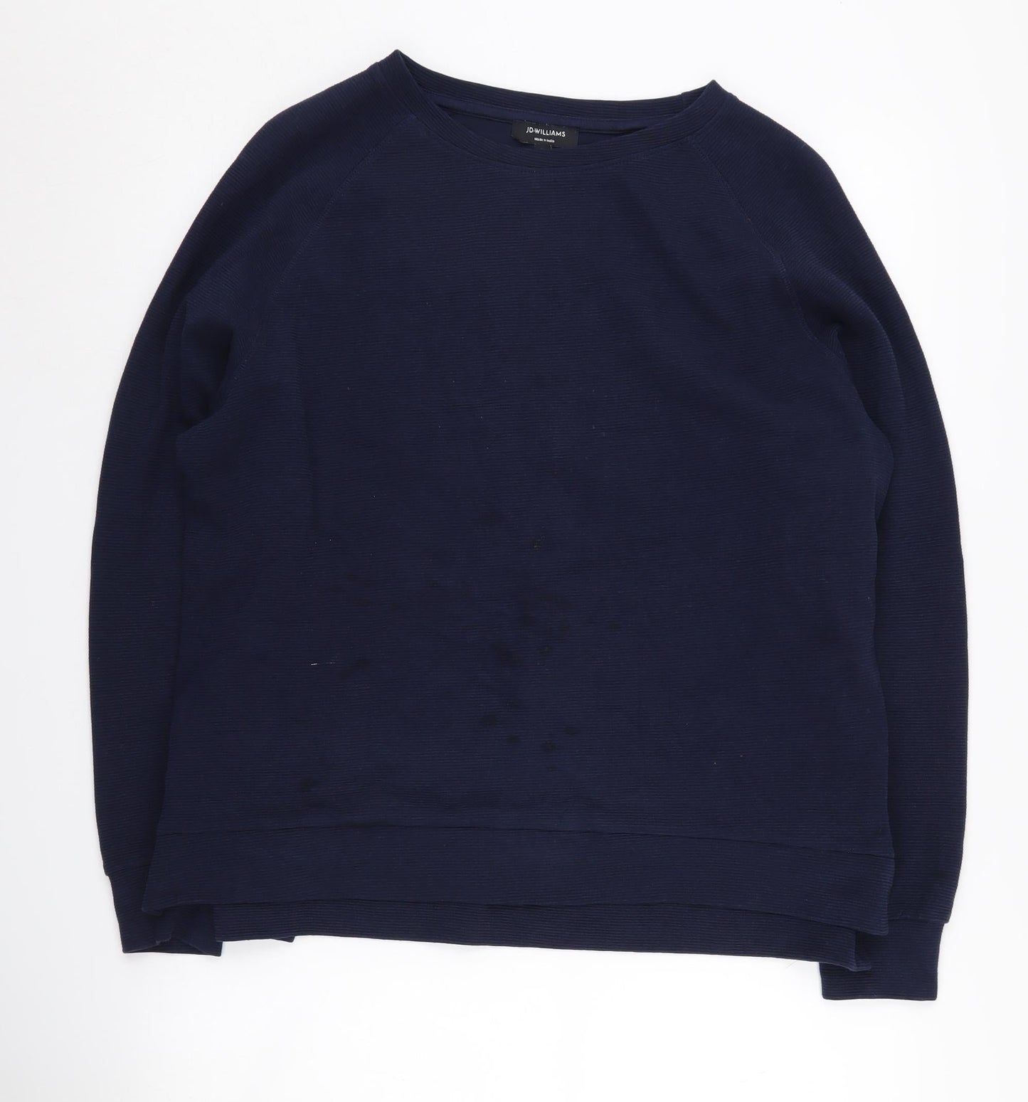 JD Williams Women's Blue Pullover Sweatshirt Size 14