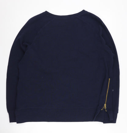 JD Williams Women's Blue Pullover Sweatshirt Size 14