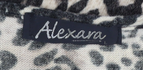 Womens UK Size L Alexara Multicoloured Pullover Jumper