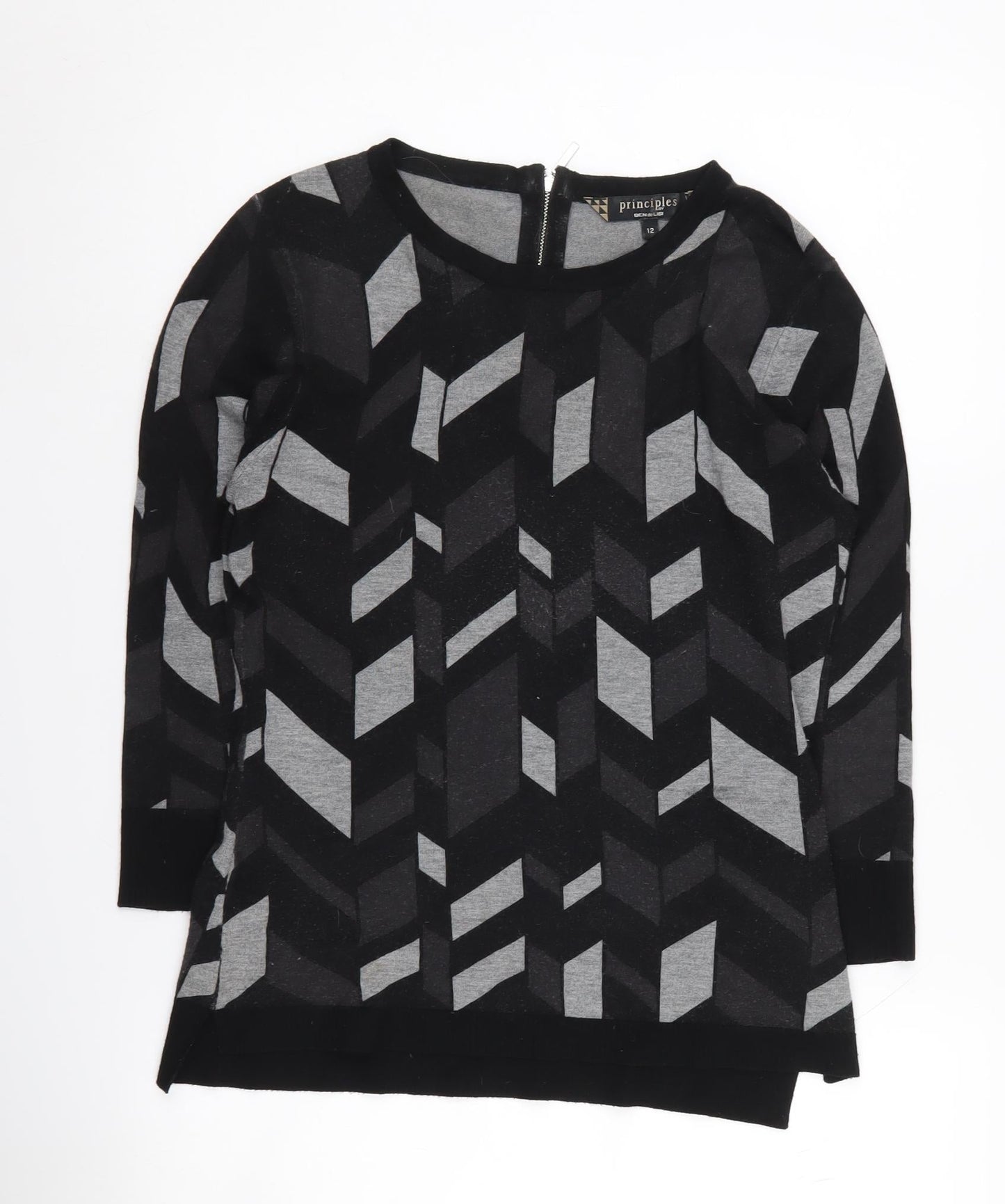 Womens UK Size 12 Principles by Ben de Lisi Black Pullover Jumper