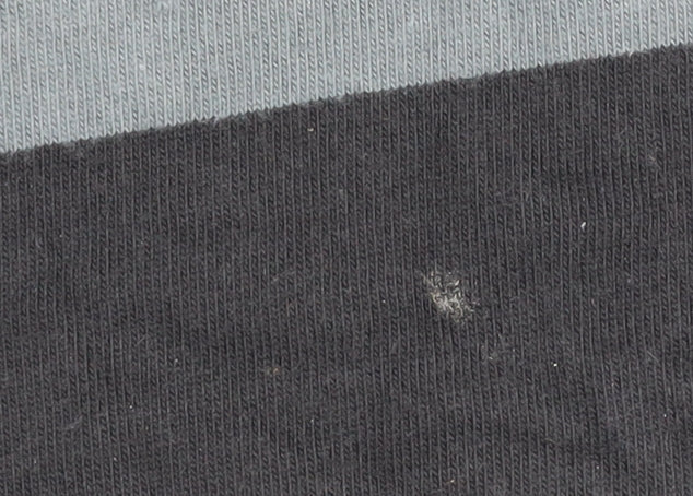 NEXT Men's Black Striped Polo XL Cotton