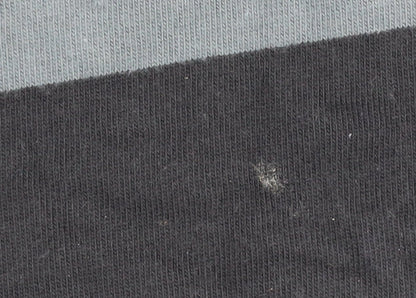 NEXT Men's Black Striped Polo XL Cotton