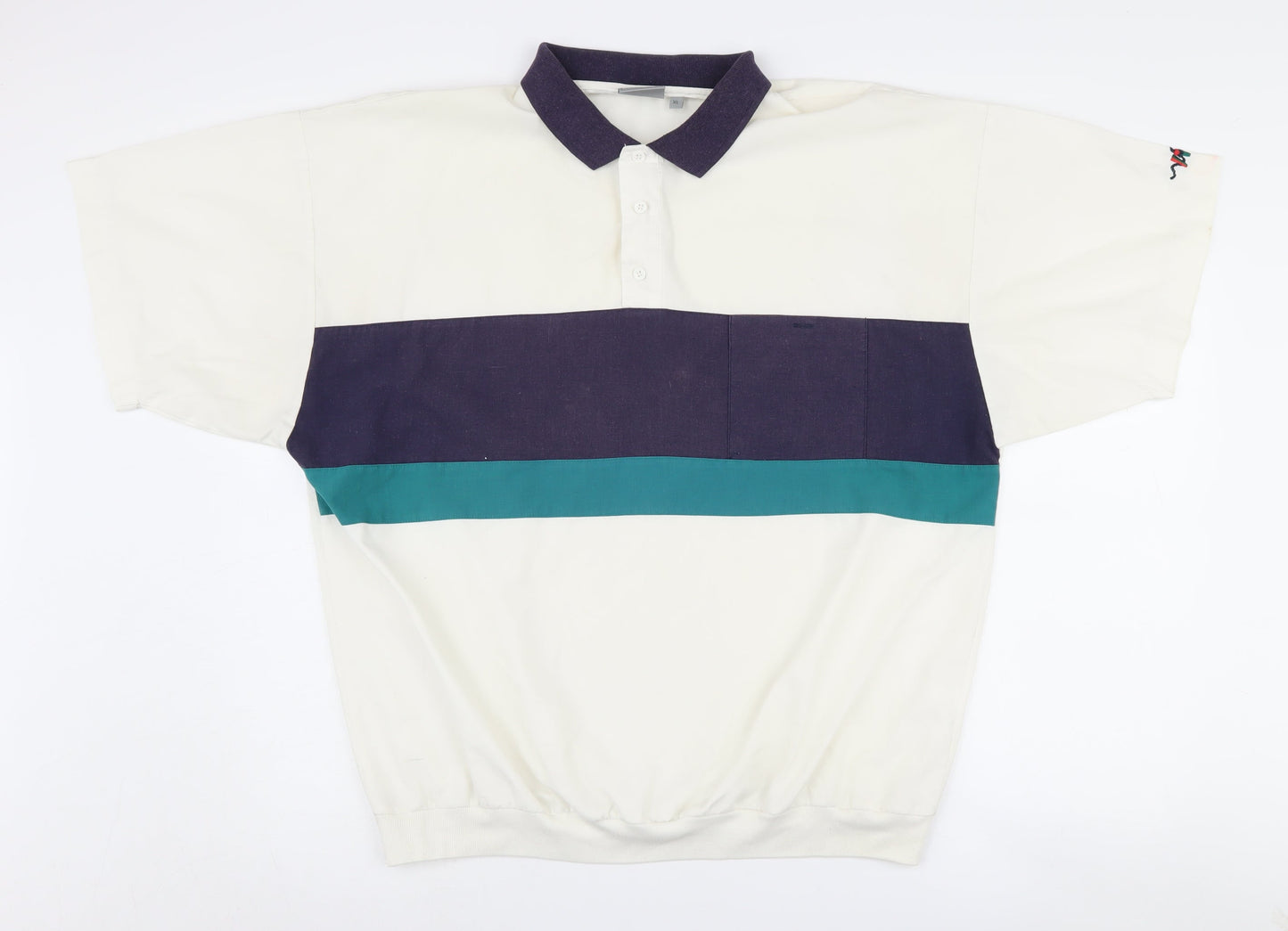 Ashes Men's Multicoloured XL Polo Shirt with Embroidery