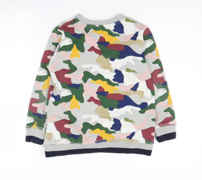 Kimba Kids Boys Multicoloured Camouflage Sweatshirt 9-10Y