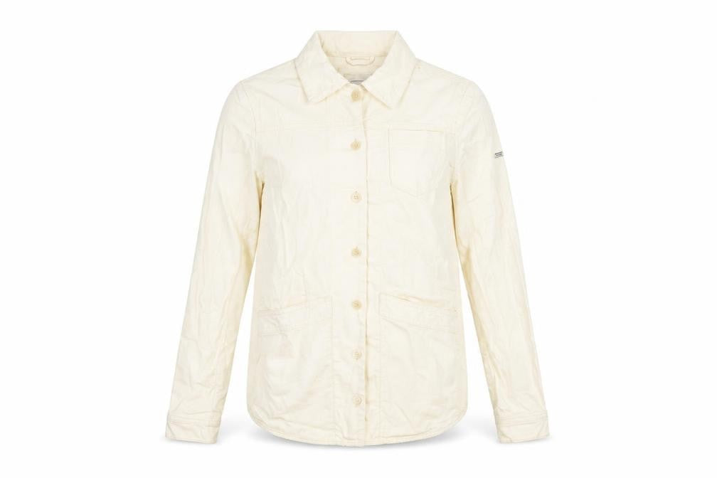 Womens UK Size 8 Superdry Ivory Basic Jacket