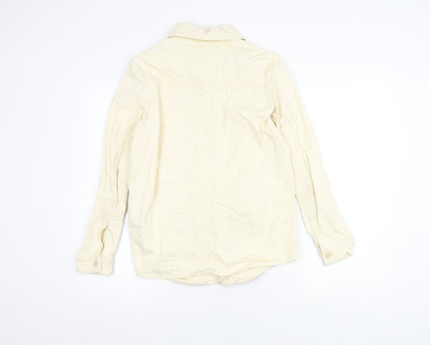 Womens UK Size 8 Superdry Ivory Basic Jacket