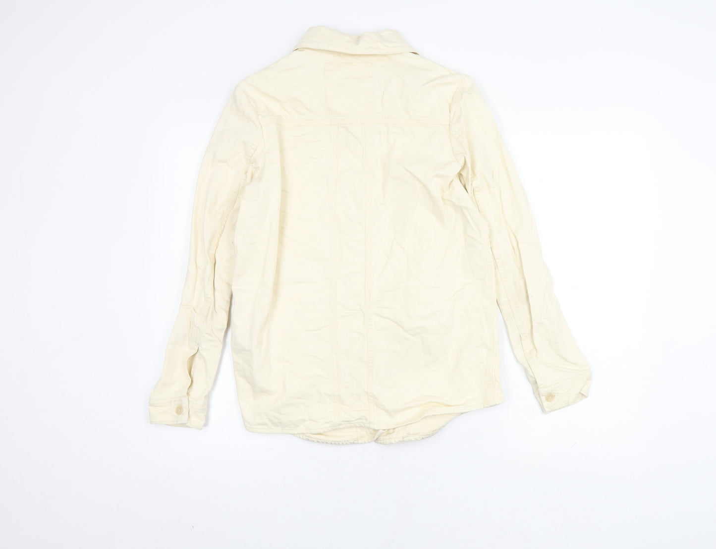 Womens UK Size 8 Superdry Ivory Basic Jacket