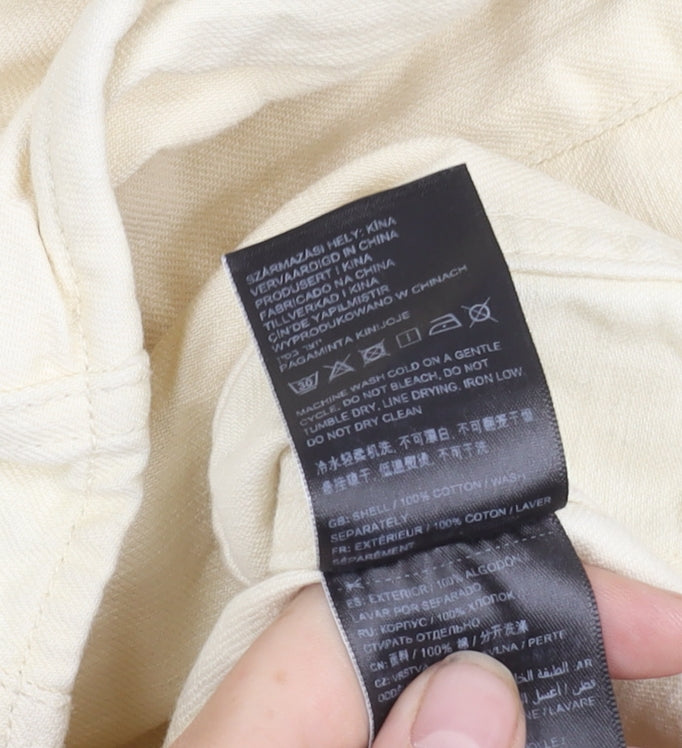 Womens UK Size 8 Superdry Ivory Basic Jacket