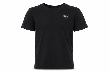 Reebok Men's Black Medium Cotton T-Shirt