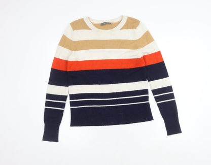 Womens UK Size S Oasis Multicoloured Pullover Jumper