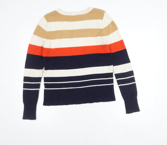 Womens UK Size S Oasis Multicoloured Pullover Jumper