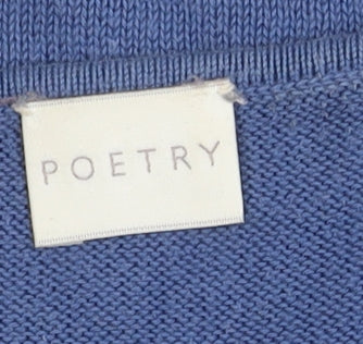 Womens UK Size 12 Poetry Blue  Jumper