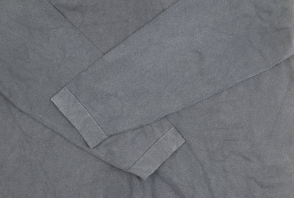 Hammond & Co. Men's Blue XL Long Sleeve Polo