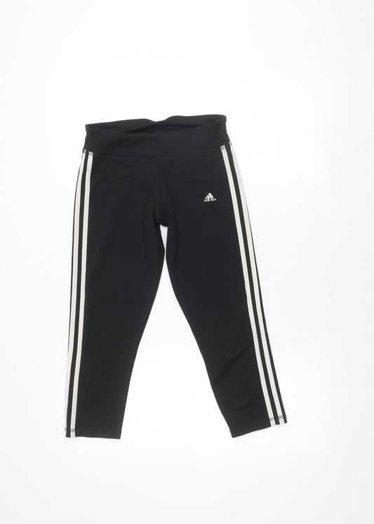 Adidas Women's Black Track Pants, Size S, Gym & Training