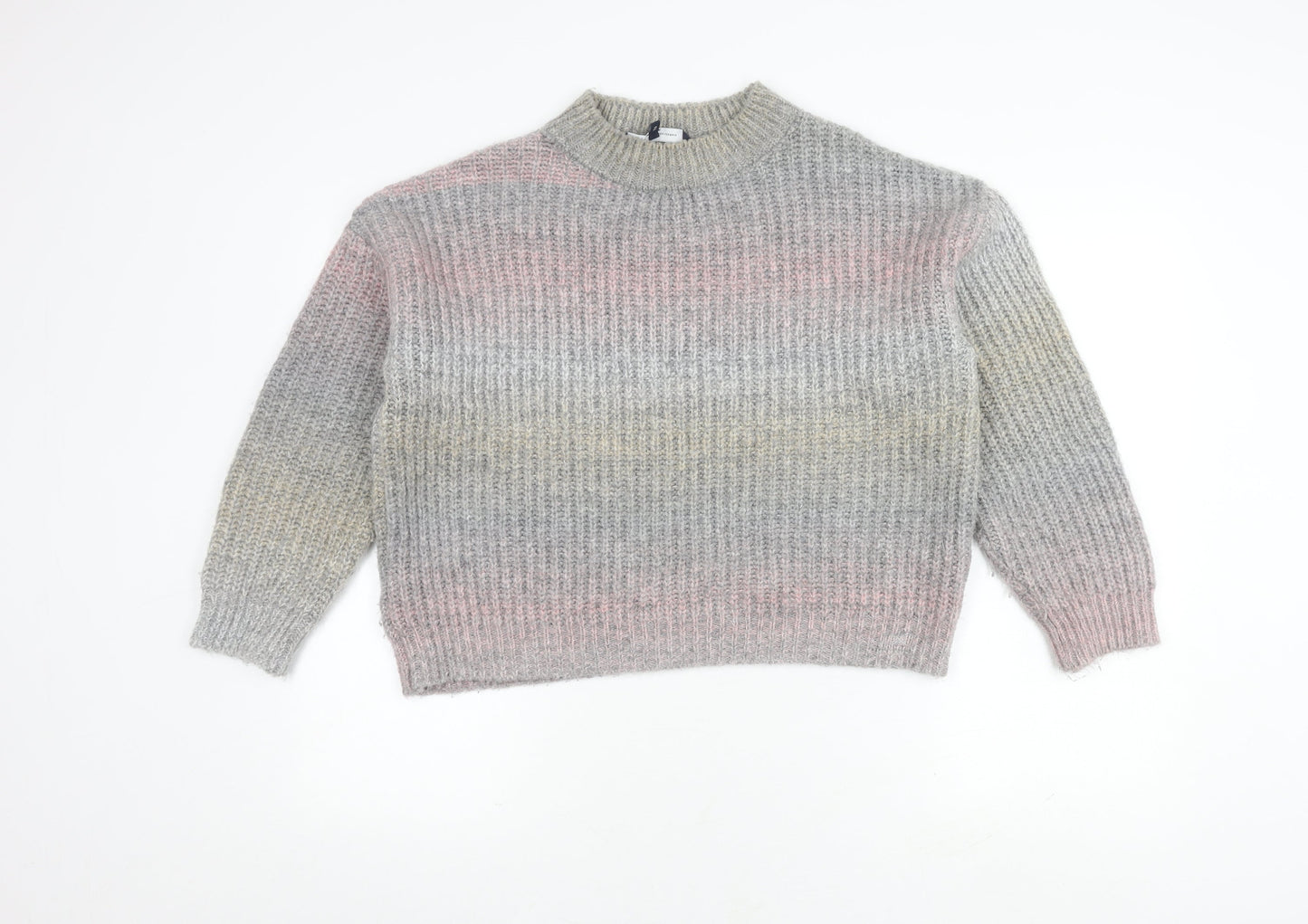 Womens UK Size 12 Crew Clothing Company Grey Pullover Jumper