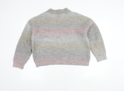 Womens UK Size 12 Crew Clothing Company Grey Pullover Jumper
